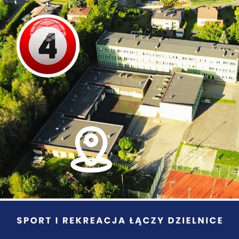 Plakat zachęcający do głosowania na projekt 4