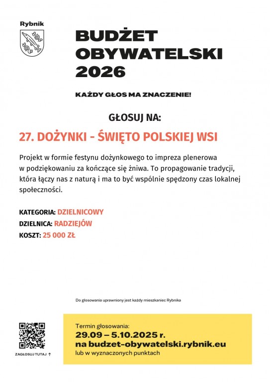 Projekt 27_Dożynki - święto polskiej wsi_Radziejów